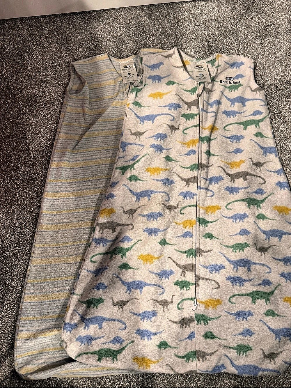 HALO SleepSack Baby Medium 6-12M 2-Pack Animal Print